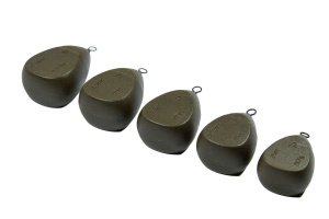 Evolve Tackle Flat Pear Swivel Weights